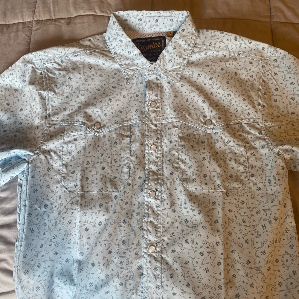 Howler Brothers Short Sleeve Pearl Snap